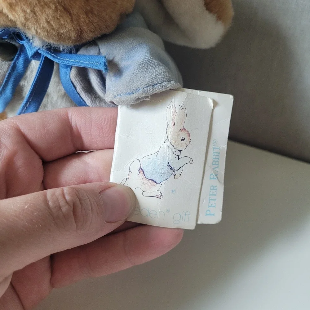 Vintage Eden Toys Peter Rabbit Plush Stuffed Animal Beatrix Potter